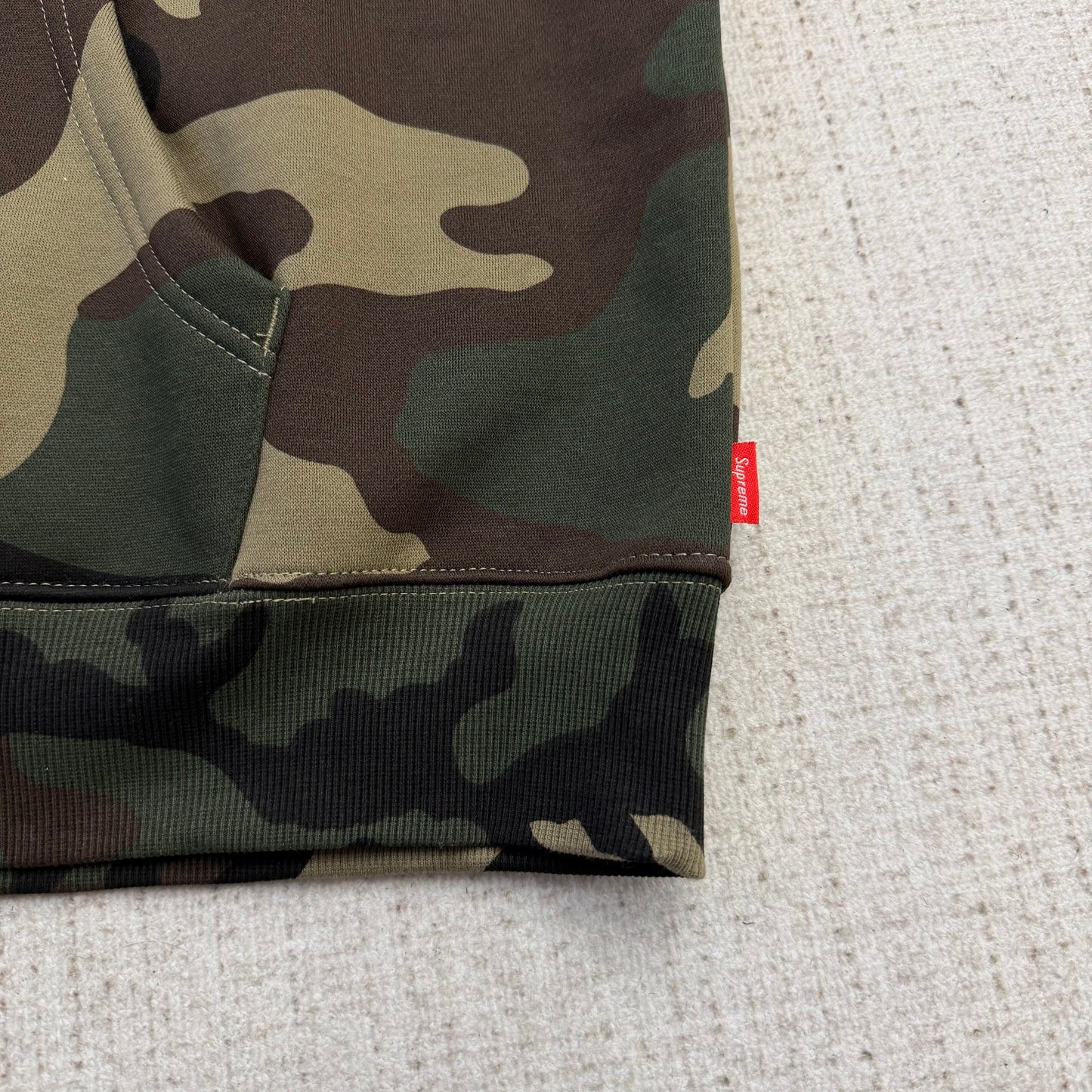 Supreme Camo zip