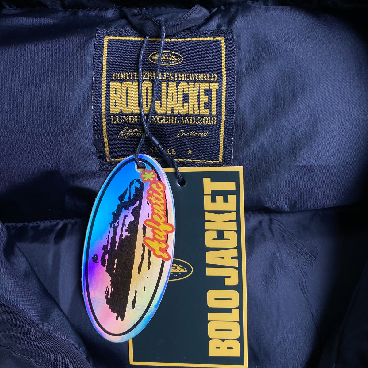 Campera Corteiz Bolo Negra