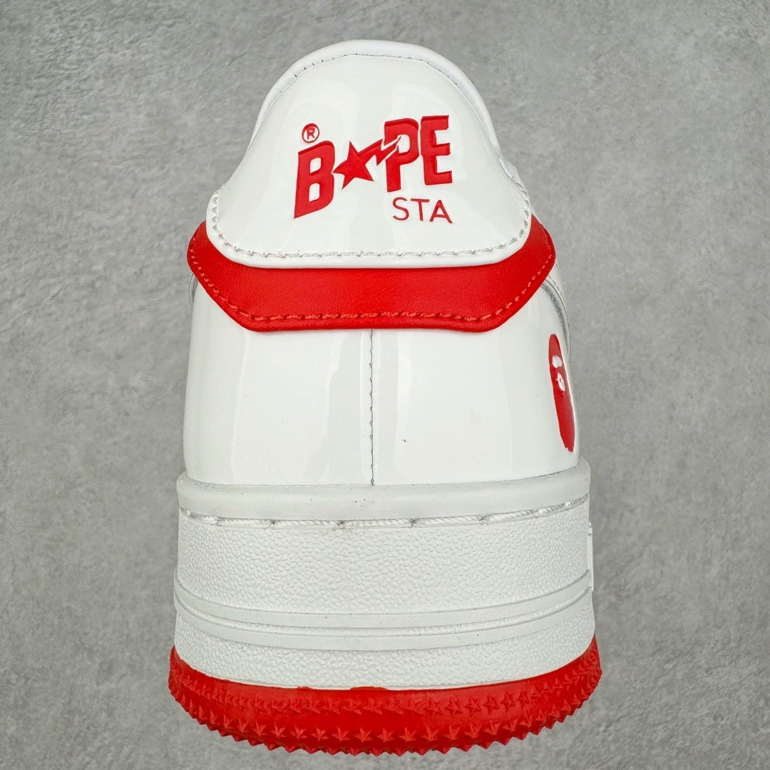 A Bathing Ape Bape Sta Low #6 Rojo