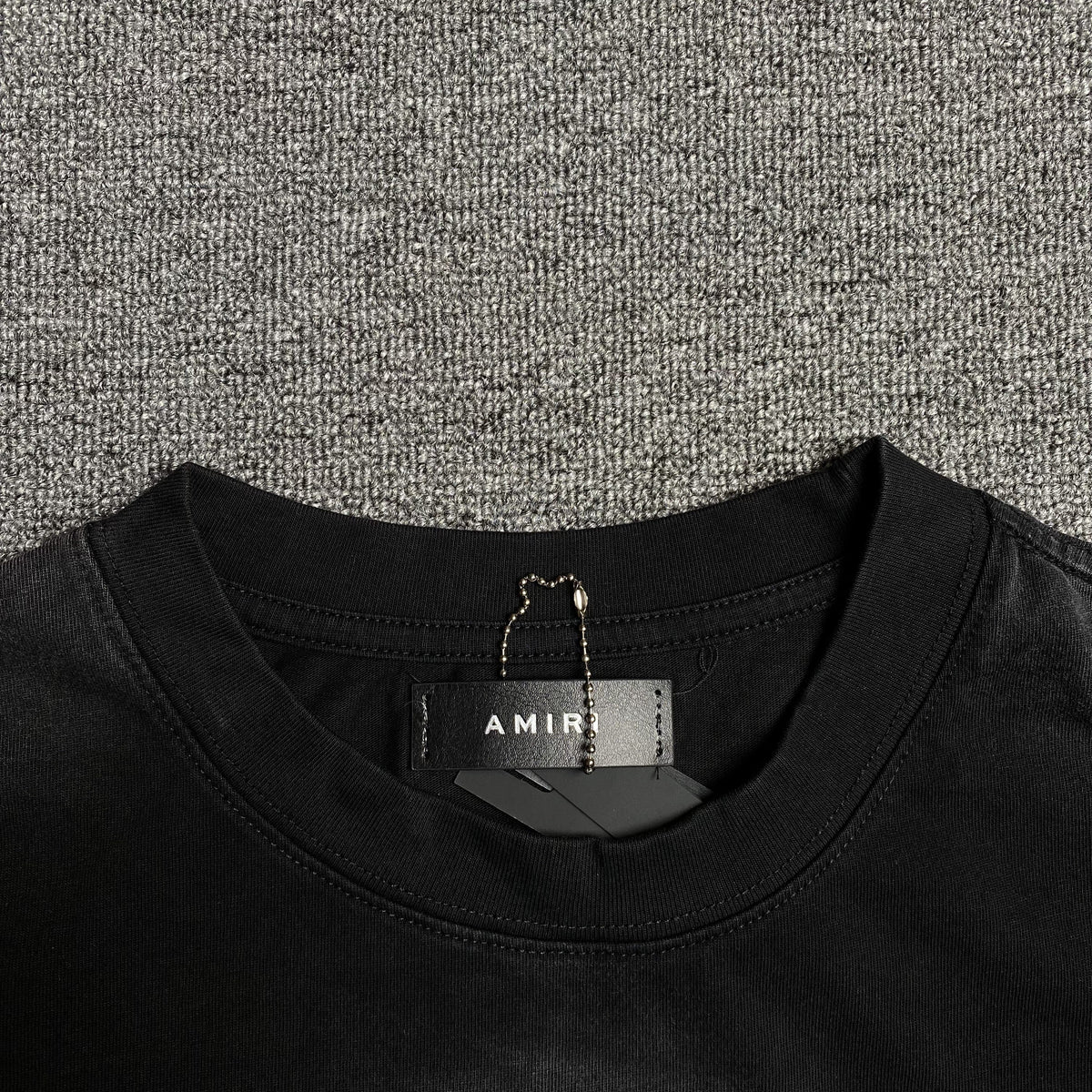 Remera Amiri Collegiate Negra