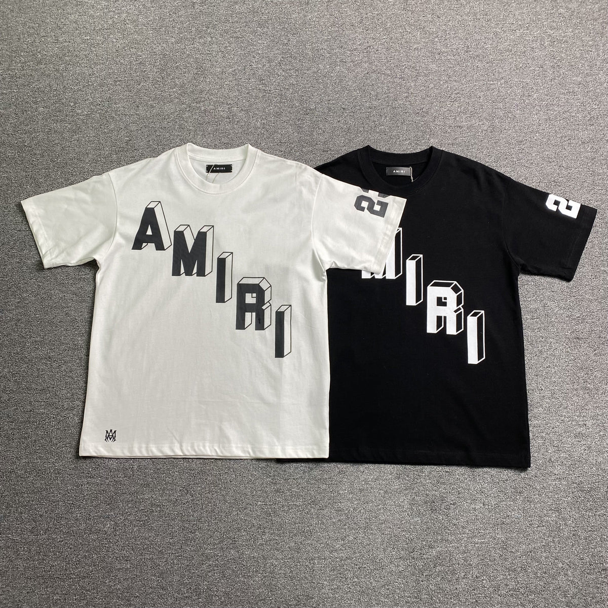 Remera Amiri Collegiate Blanca