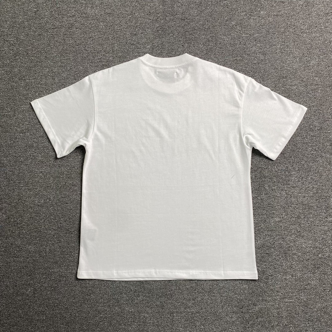 Remera Amiri Ma Bar Logo Blanca