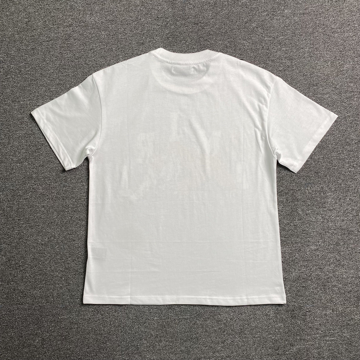 Remera Amiri Vintage Tiger Blanca