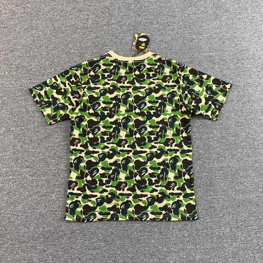 Remera Bape 1st Camo One Point Verde
