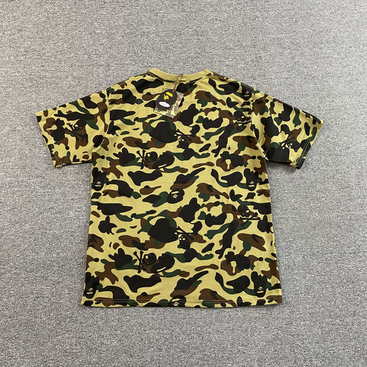 Remera Bape 1st Camo One Point Amarilla