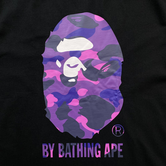 Remera Bape ABC Camo Negra