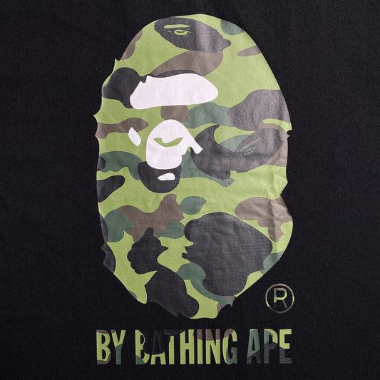 Remera Bape ABC Camo Negra