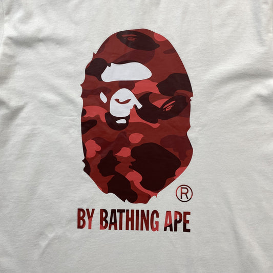 Remera Bape ABC Camo Blanca