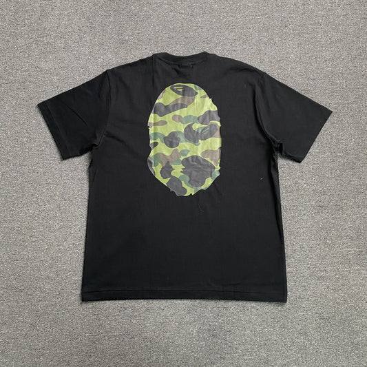 Remera Bape Camo Big Ape Head Negra