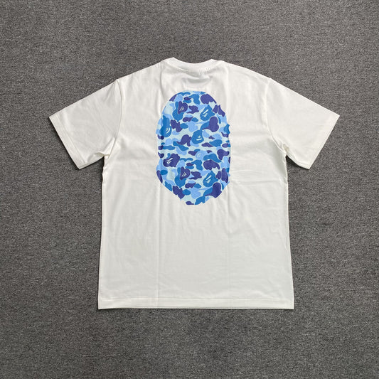 Remera Bape Camo Big Ape Head Blanca