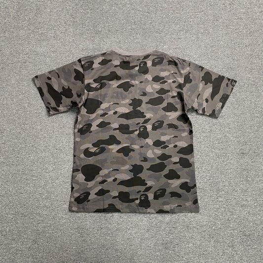 Remera Bape Color Camo Negra