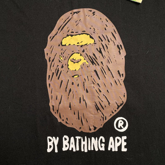 Remera Bape Hand Draw Negra