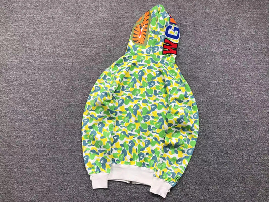 Campera Bape Shark Hk Central Limited Full Zip