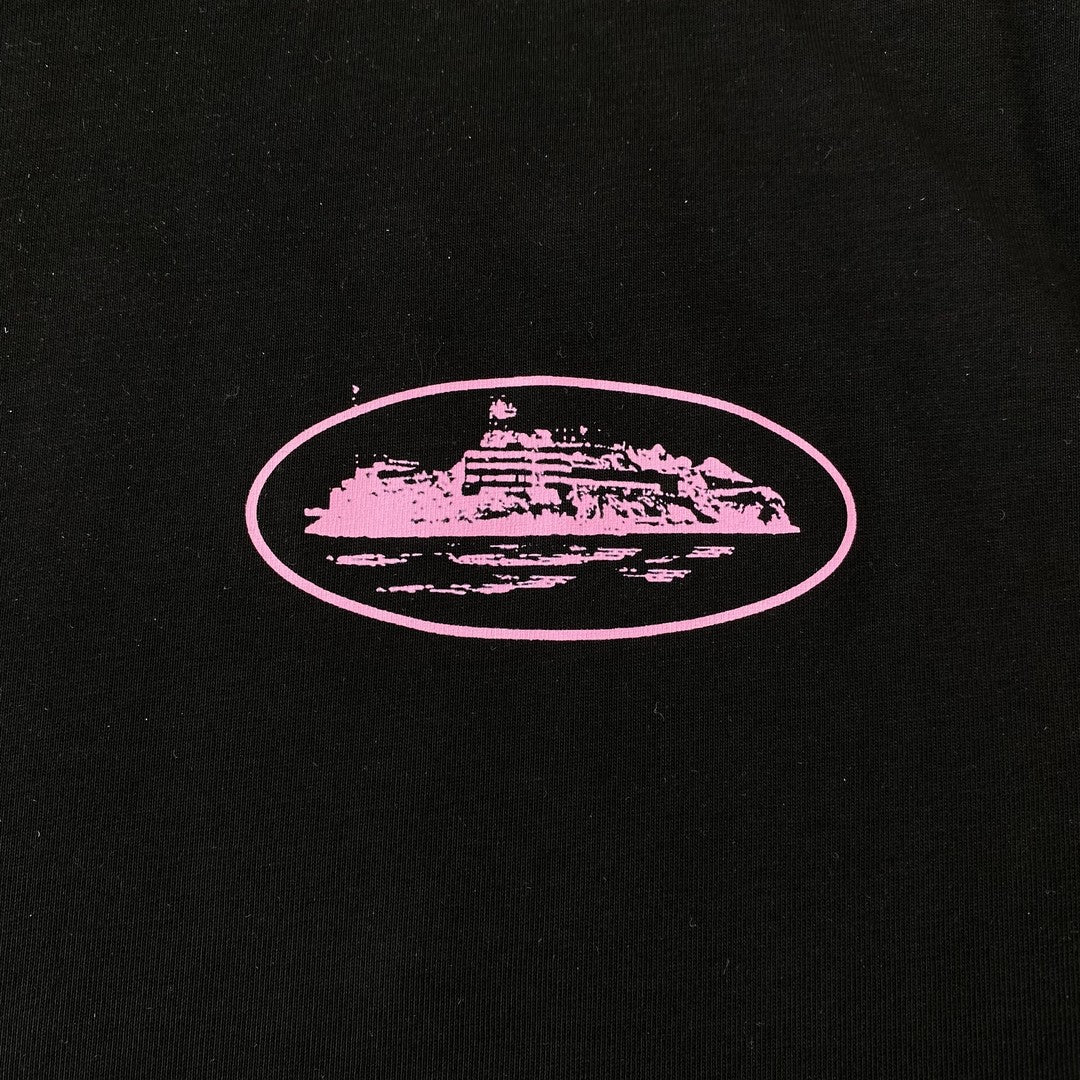 Remera Corteiz Rules The World Negra