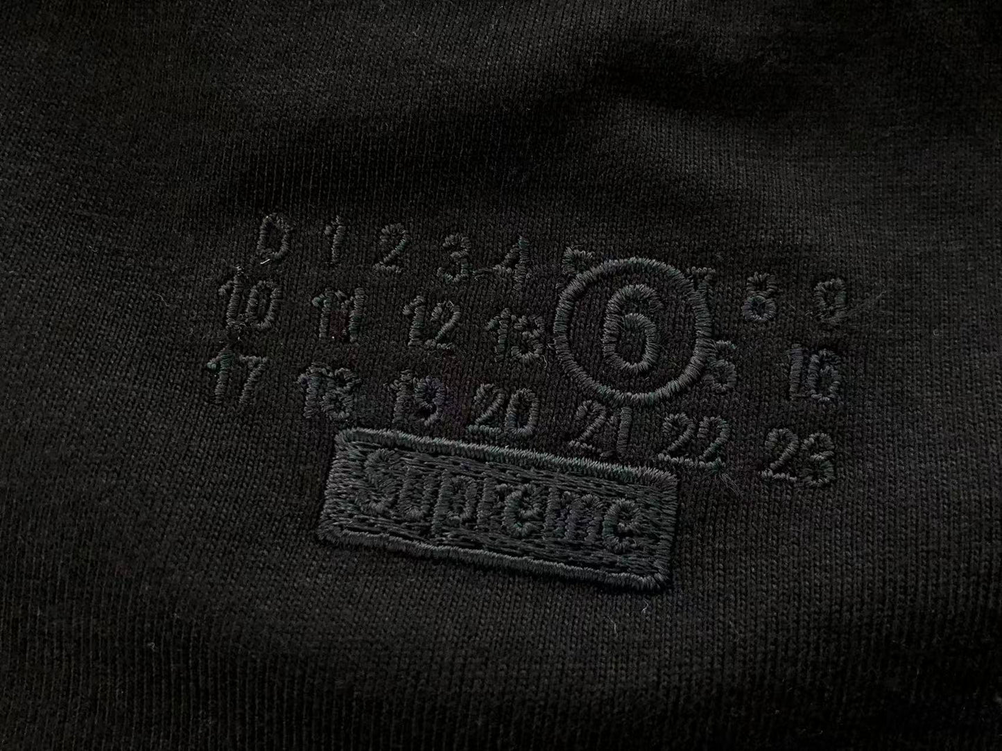 Supreme t shirt x maison margiela