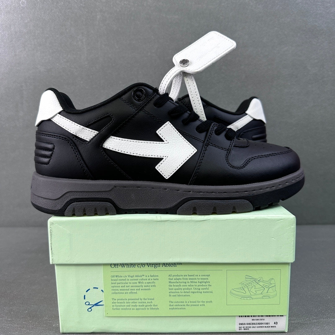 Off White Out Of Office Negra Blanco