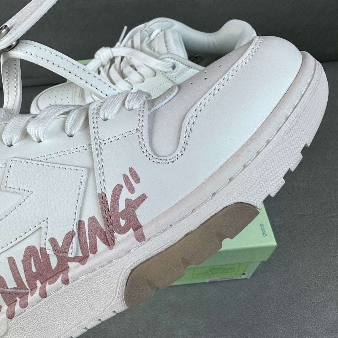 Off White Out Of Office Blanca Rosa