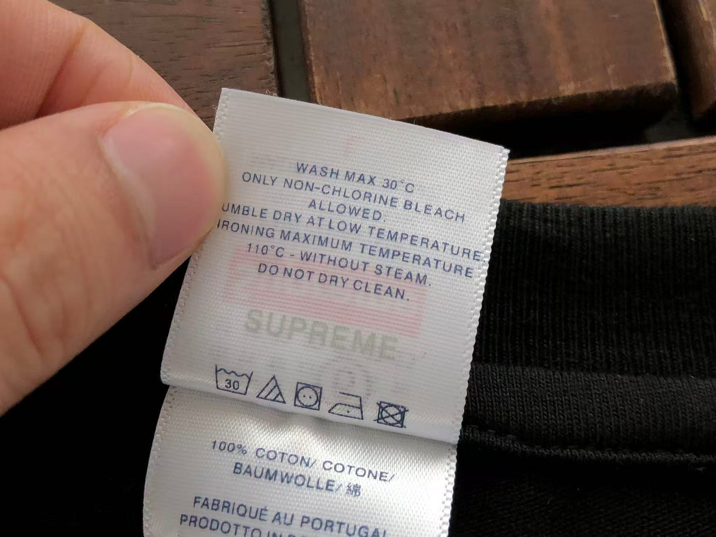 Supreme t shirt x maison margiela