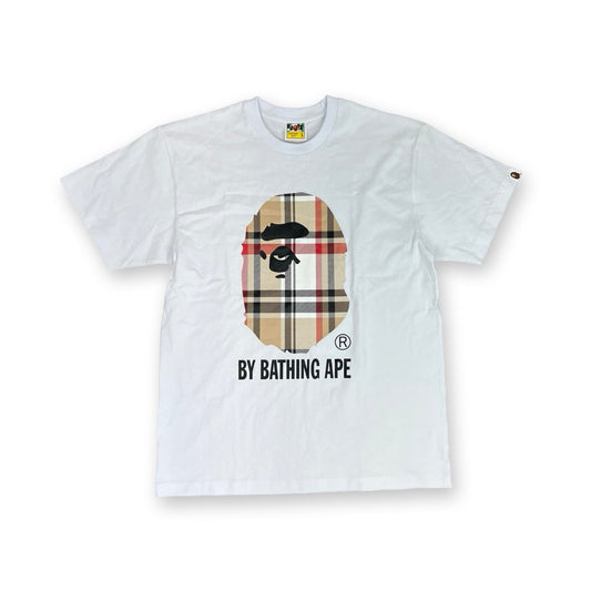 Remera Bape x Burberry frente