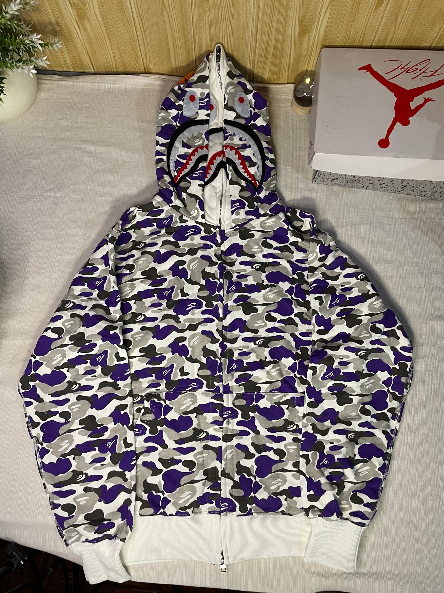 Bape shark doble capucha (stock inmediato)