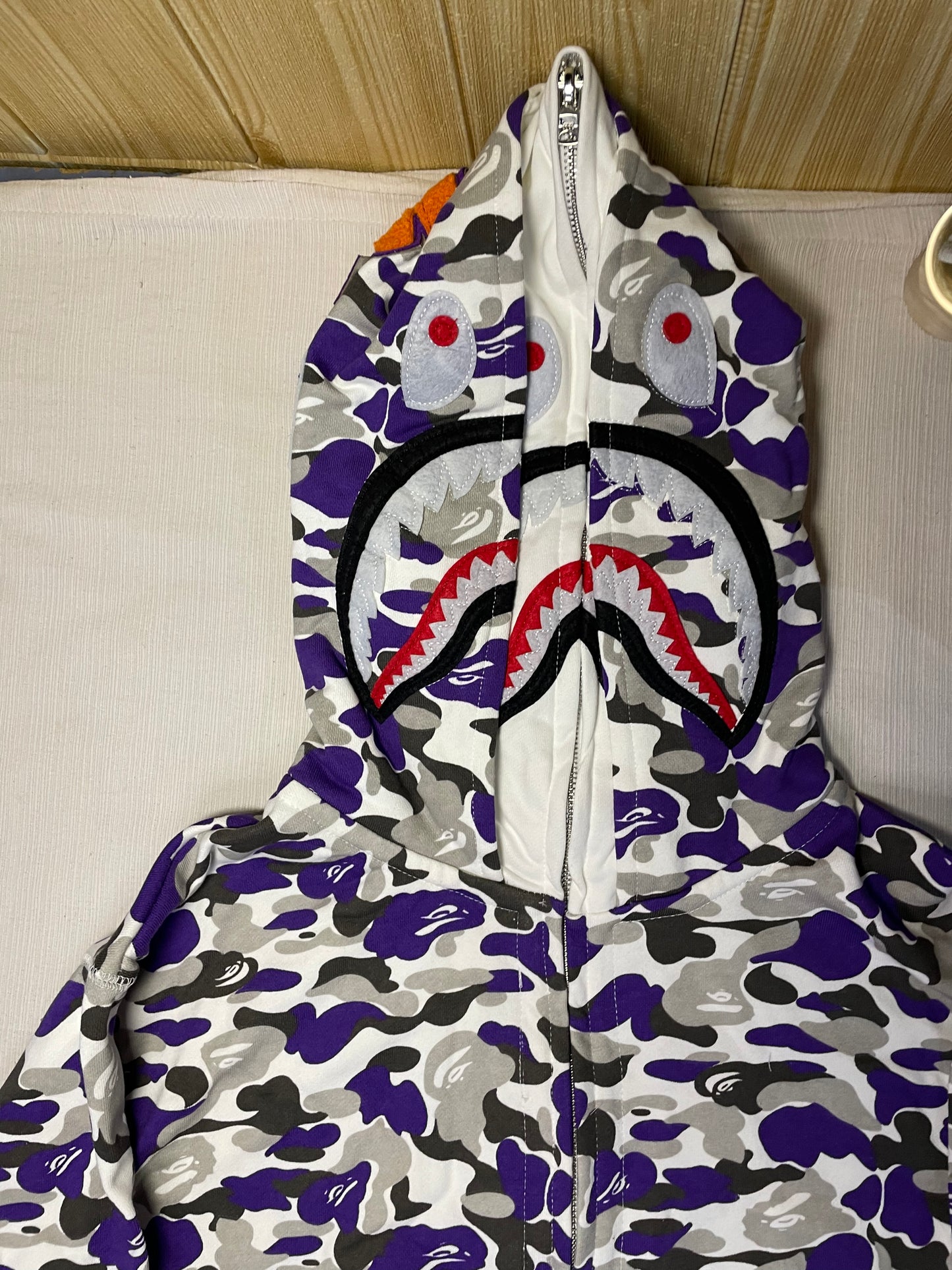 Bape shark doble capucha (stock inmediato)