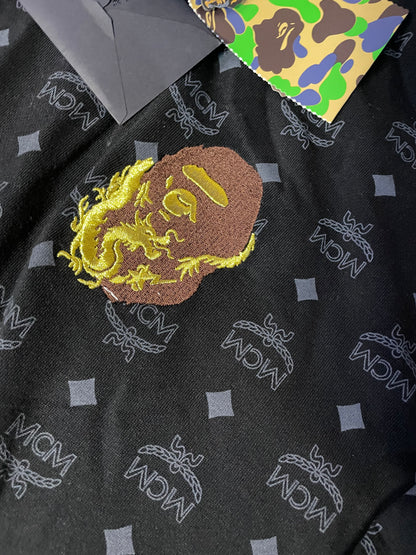 Bape shark x mcm hoodie (entrega inmediata)