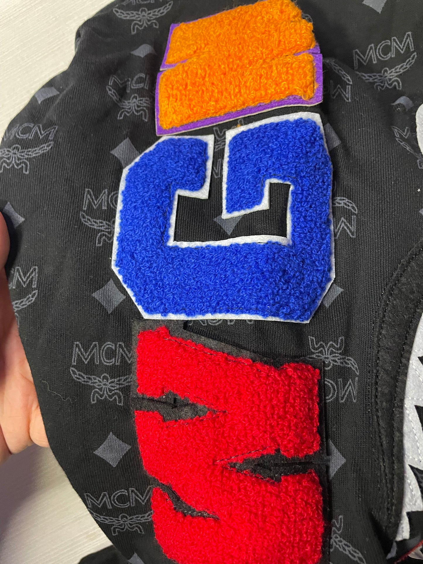 Bape shark x mcm hoodie (entrega inmediata)