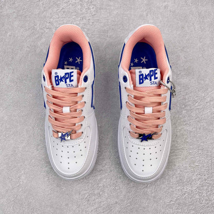 A Bathing Ape Bape Sta BAPY Blanco Rosa