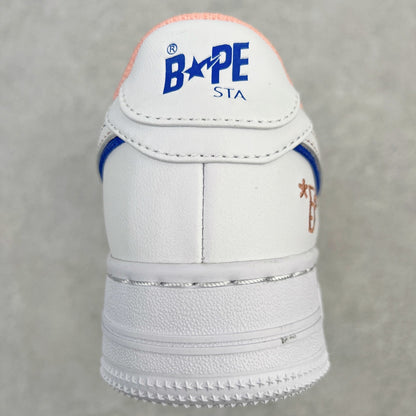 A Bathing Ape Bape Sta BAPY Blanco Rosa