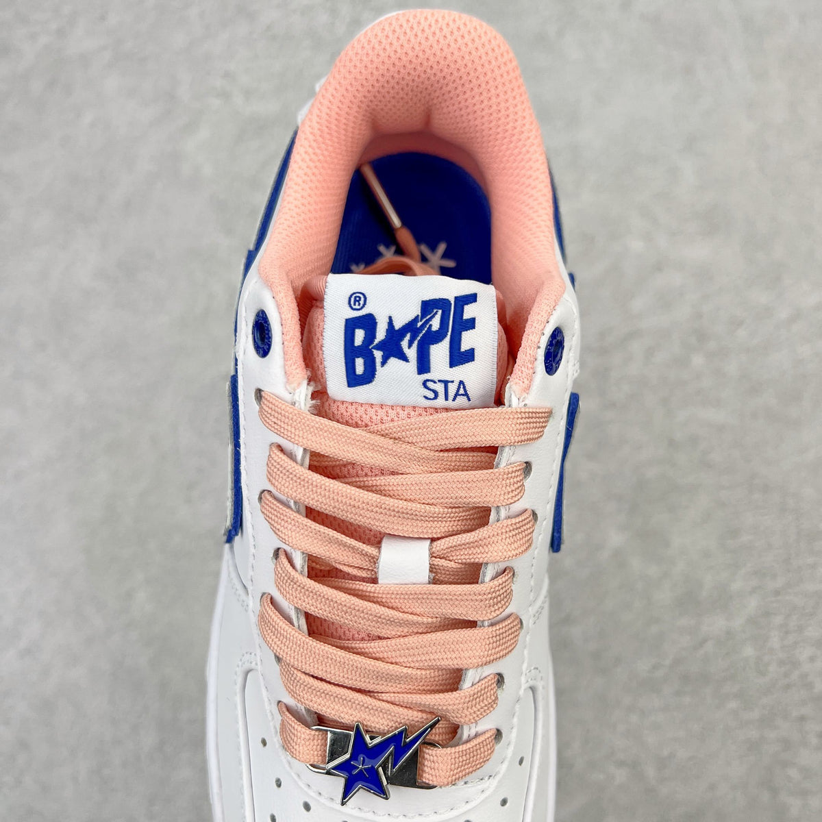 A Bathing Ape Bape Sta BAPY Blanco Rosa