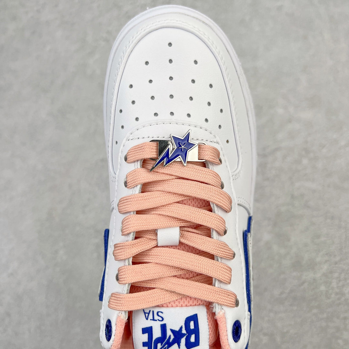 A Bathing Ape Bape Sta BAPY Blanco Rosa