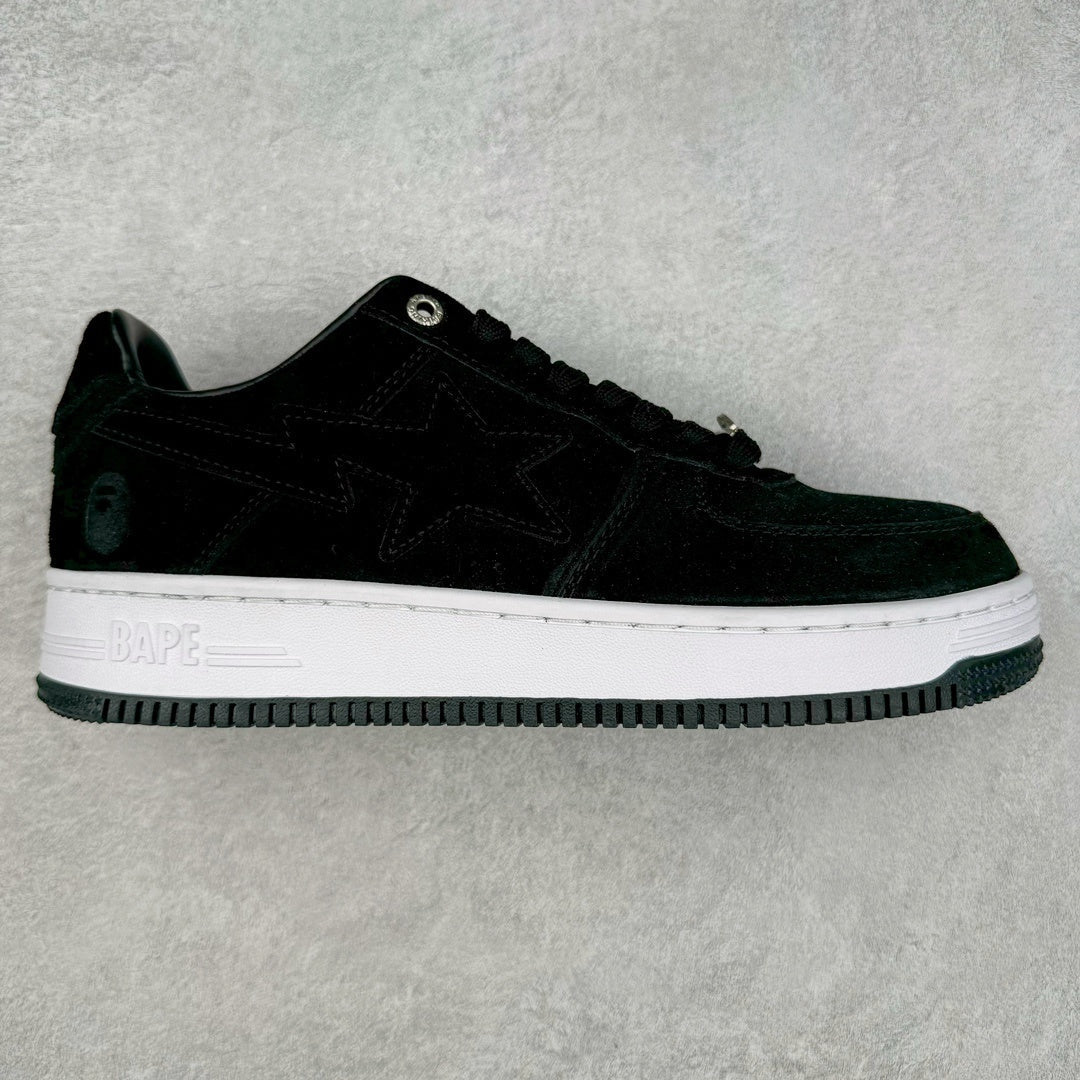 A Bathing Ape Bape Sta Suede Negro