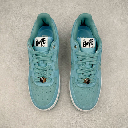 A Bathing Ape Bape Sta Suede Azul 
