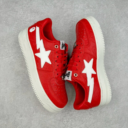 A Bathing Ape Bape Sta Low #3 Line Camo Rojo