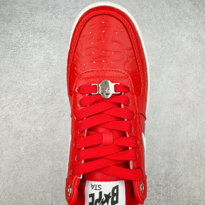 A Bathing Ape Bape Sta Low #3 Line Camo Rojo