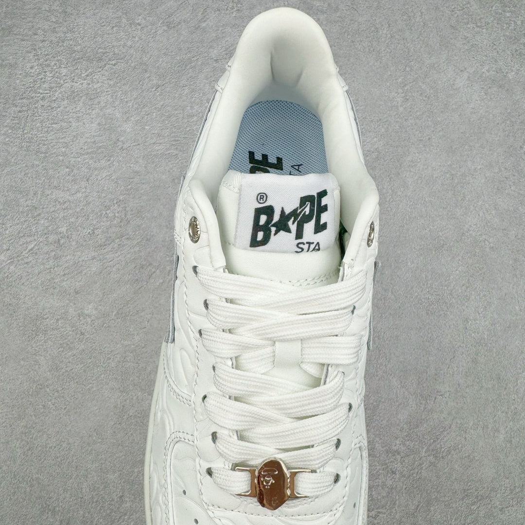 A Bathing Ape Bape Sta Low #3 Line Camo Blanco