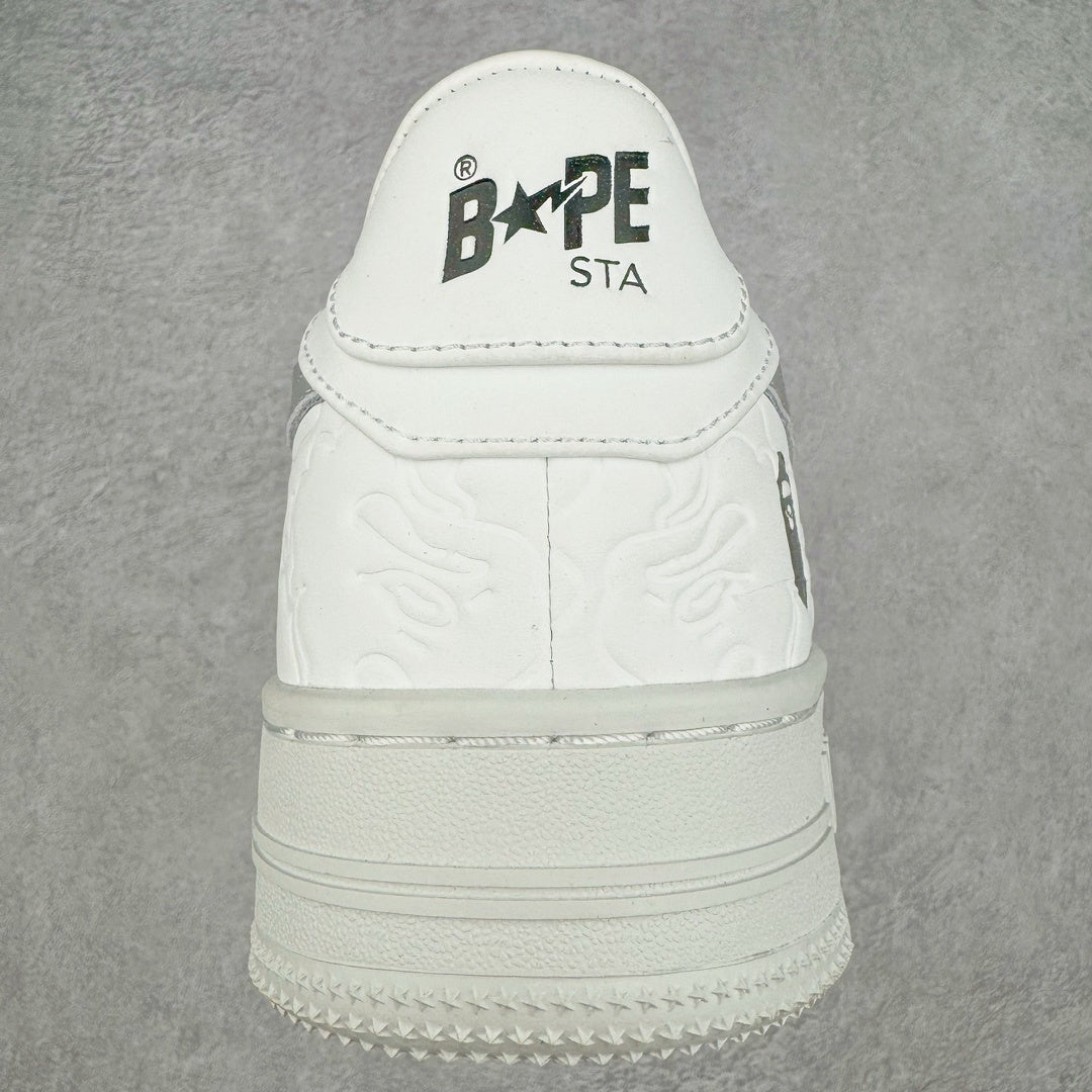 A Bathing Ape Bape Sta Low #3 Line Camo Blanco