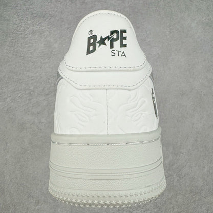 A Bathing Ape Bape Sta Low #3 Line Camo Blanco