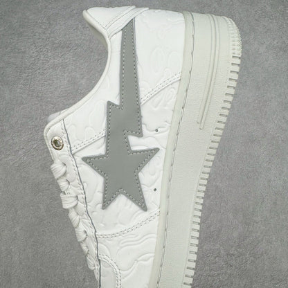 A Bathing Ape Bape Sta Low #3 Line Camo Blanco