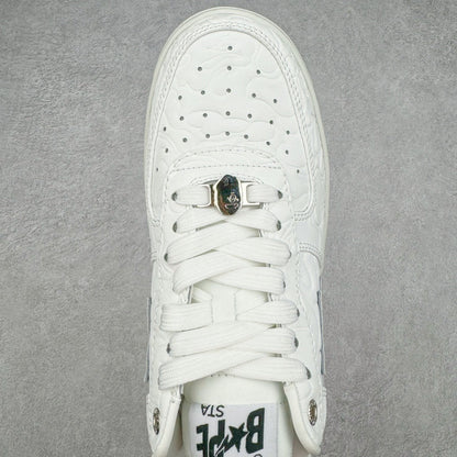 A Bathing Ape Bape Sta Low #3 Line Camo Blanco