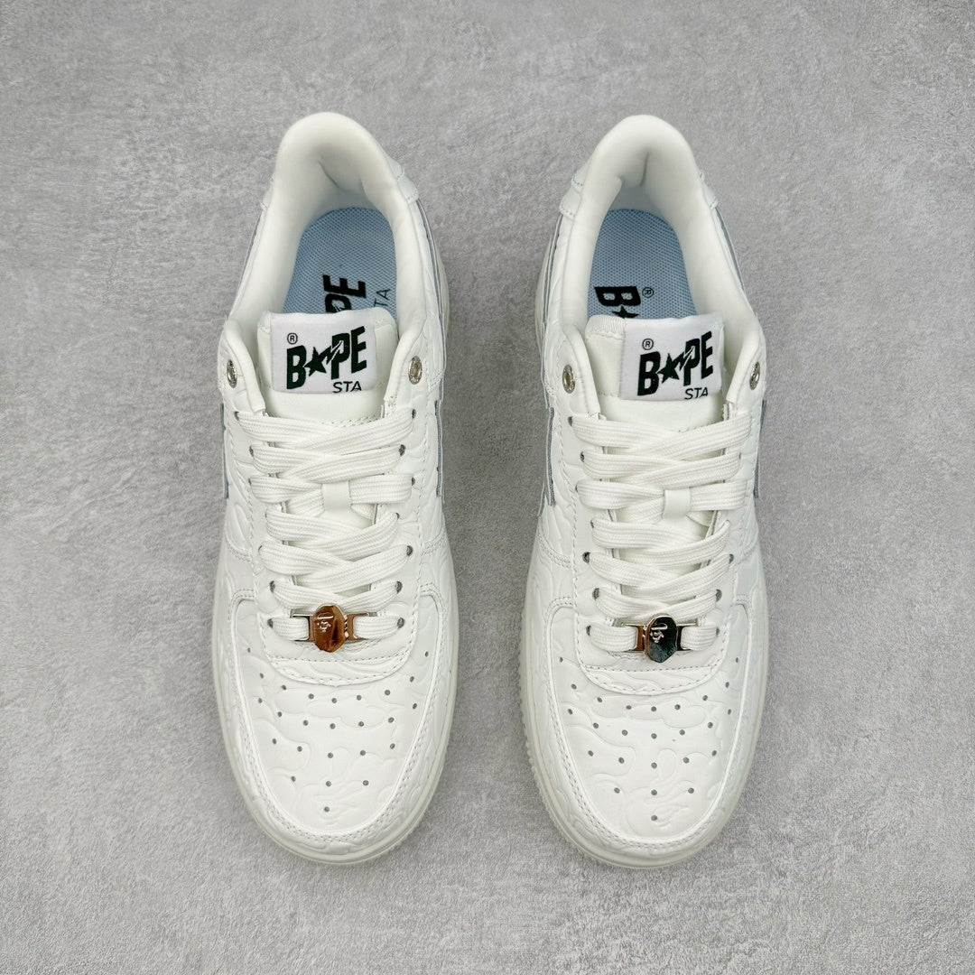 A Bathing Ape Bape Sta Low #3 Line Camo Blanco