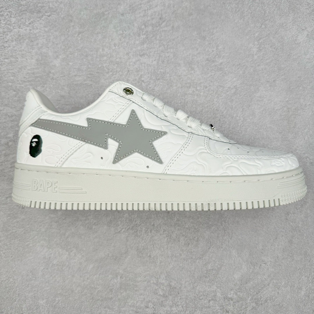 A Bathing Ape Bape Sta Low #3 Line Camo Blanco