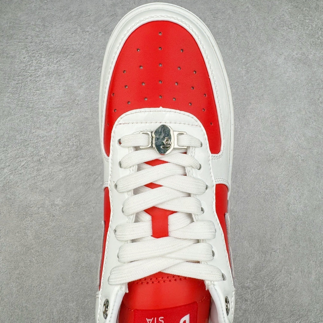 A Bathing Ape Bape Sta Low #6 Rojo
