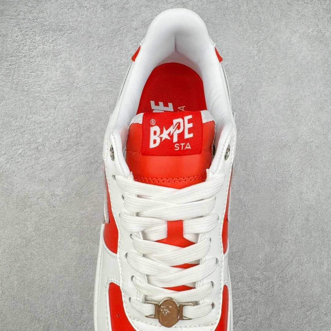 A Bathing Ape Bape Sta Low #6 Rojo