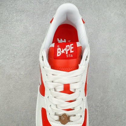 A Bathing Ape Bape Sta Low #6 Rojo