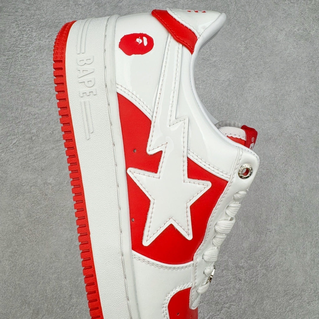 A Bathing Ape Bape Sta Low #6 Rojo