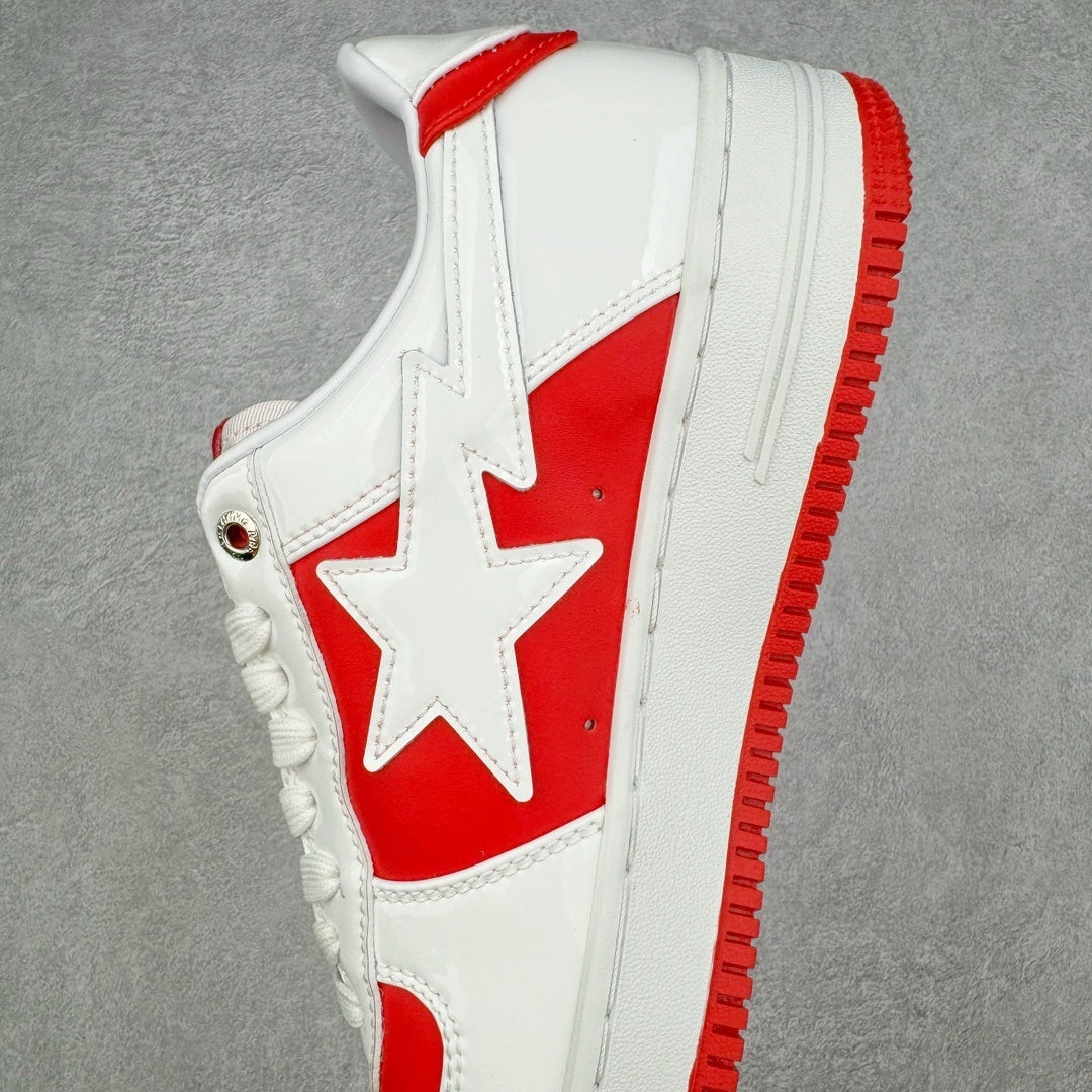 A Bathing Ape Bape Sta Low #6 Rojo