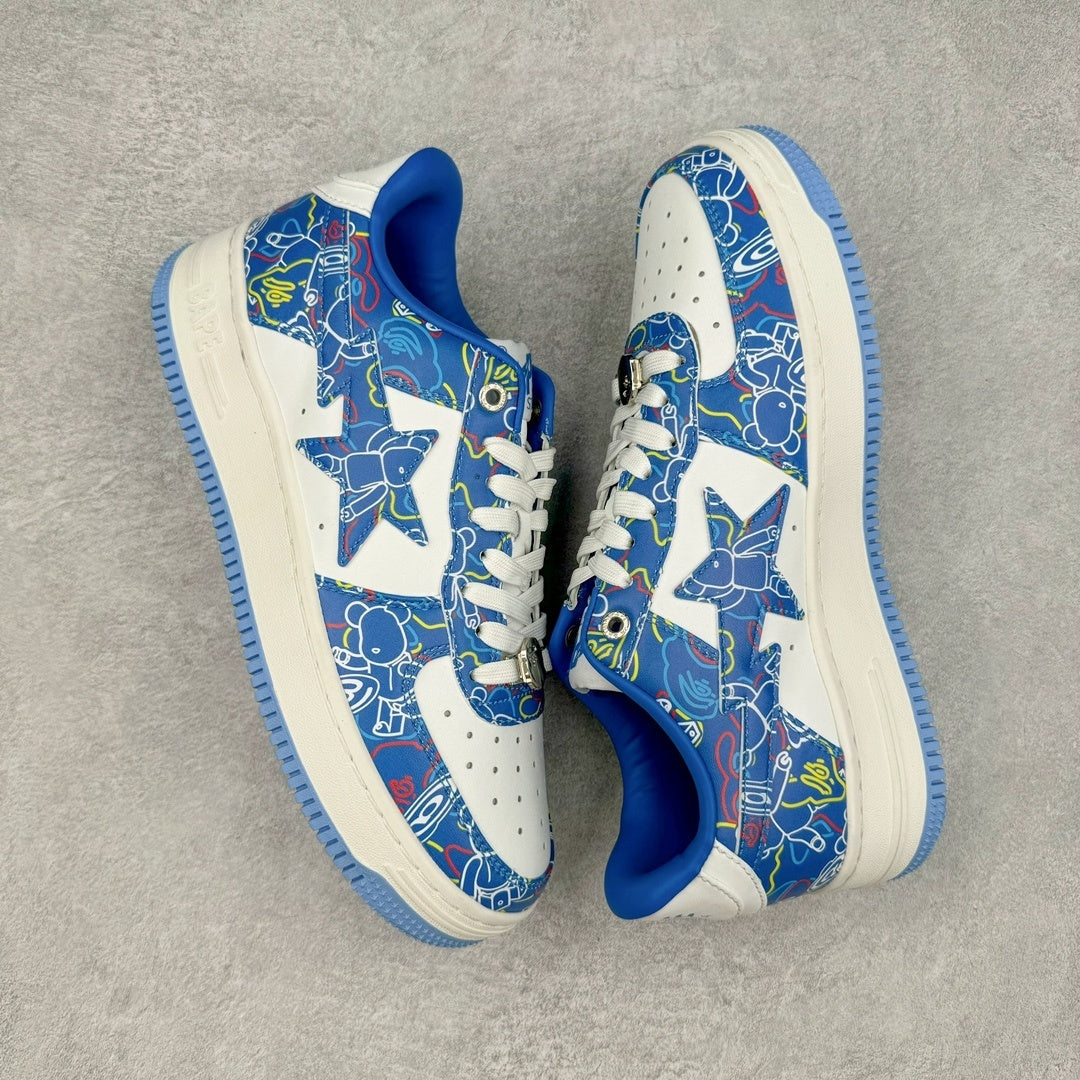 A Bathing Ape Bape Sta Medicom Toy Bearbrick Camo Azul