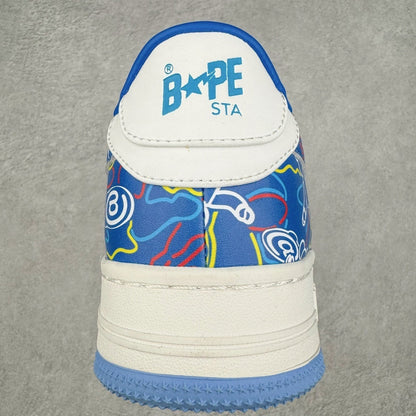 A Bathing Ape Bape Sta Medicom Toy Bearbrick Camo Azul