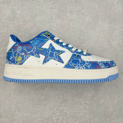 A Bathing Ape Bape Sta Medicom Toy Bearbrick Camo Azul